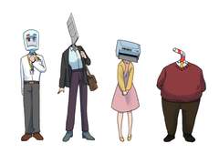 신입사원 커피셔틀-캐릭터 디자인