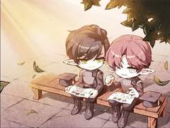 아크, 알베르 만나는 스크립트&과거 회상씬