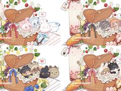 고정틀 커미션 샘플