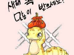 파충류는 귀엽습니다