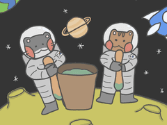 달나라로 간 휘달이와 동동이