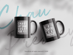 무료배포) 차우 머그컵 도안