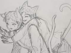 쌍둥이 생일 축전