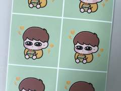 택배원 상혁이 스티커