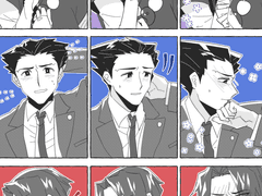 역재그림 두 개