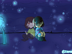 언더테일 차라프리 샌즈프리 /델타룬 크리스