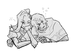 오버워치 맥크리x솜브라