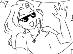 하난이 장례 합작 제출 만화 (+후기)