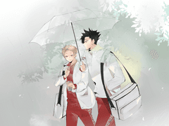 [쿠로야쿠] 우산