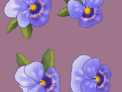 팬지 브러시&소스 - 유료 소스