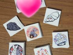 망기무선 토끼 띠부씰 구매 폼!