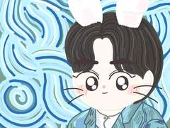 수호 자화상 기다리기