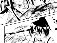 [shaman king] 하오렌 - 하오님이 렌 도발하는 만화