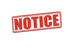 NOTICE