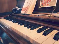 건반 위의 작은 별