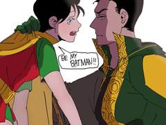 dc/딕 중심 낙서