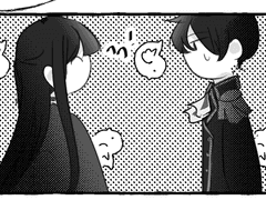 [강림하리] 3기 엔딩 중세 AU 날조 만화