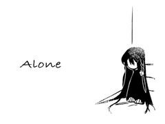 두번째 단락, 혼자.