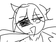 지인들캐 /자캐 손가락으로 그리기