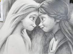 겨울왕국 2 소묘