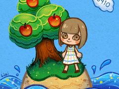 모동숲 고정틀 커미션