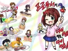 [올캐러] 하루카가 다이어트하는 만화