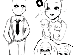 글리치테일 가스터