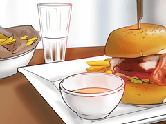 배경 및 음식 컷 배포