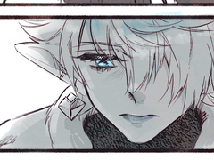 알리제가 모험가를 양보하는 만화