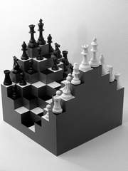 여왕은 흰 구두를 신고 있었다.