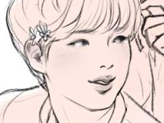 뷔진 진뷔 슙뷔 낙서