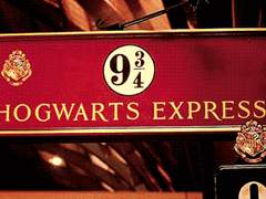 9와 4분의 3번 승강장에서.