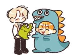 칼선어쩌구 스티커