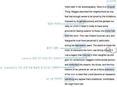 Enough sense to be bored by the limitations