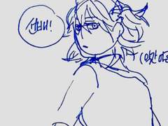 [FGO] 그에게 꿈 없는 잠을(러프)