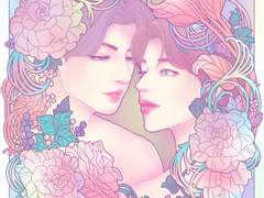 호오랑이꽃 X 조팝나무꽃