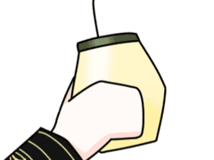 바나나 우유의 꽃말은 위로