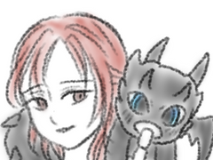 백망되 정주행하면서 그린거