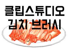 [클립스튜디오 브러시] 배추김치 브러시
