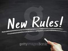 New rules