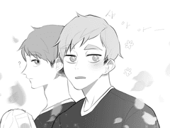 블루베리와 찹쌀떡