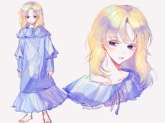 란델 파자마 프릴 원피스