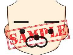 카카오프렌즈 라이언 넨도로이드 데칼 샘플