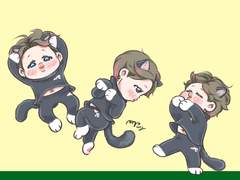 턱시도 찜냥이의 Jump!