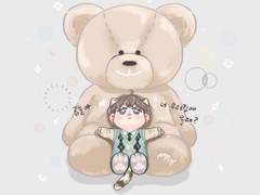 버려진 곰돌이 인형과 상냥한 찜냥이 이야기