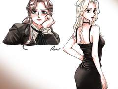 크로키 및 인외 엘