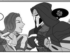 [오버워치/4컷만화/탈론]#.마리오네트