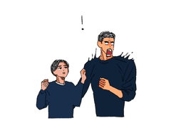 머니게임 낙서 모음