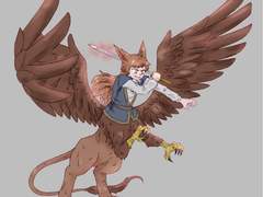 반인반수 그리핀 안나