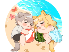 (SD) 여름 고정틀 커미션